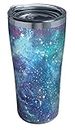 Tervis Purple Galaxy - Bicchiere termico a tripla parete, mantiene le bevande fredde e calde, 590 ml, in acciaio inox