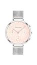 Calvin Klein Multi Zifferblatt Quarz Uhr für Damen mit Silbernes Edelstahlarmband - 25200286