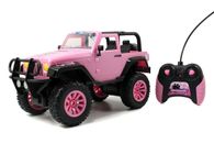 Jada Toys 96991 GirlMazing Foot Jeep R/C Vehicle (1:16 Scale), Pink