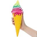 AILIMY Torch Ice Cream Squishy Jumbo Cute Cream Scented Soft Squishies Slow Rising Food Squeeze Toys （4 Random Colors）