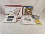Nintendo 2DS Red & White Console Bundle with games In Box