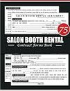 Salon Booth Rental Contract Forms Book: Simple Hairdresser Parlor Agreement For Lessor and Lessee.