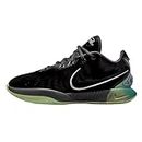 Nike Lebron XXI Mens Shoes, Black/Iron Grey/Oil Green/Metallic Pewter, 9