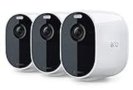 ARLO Arlo VMC2330-100NAR Essential Spotlight Wireless 3 Camera Kit – 1080p, White(Renewed)