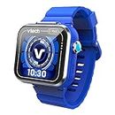 VTech KidiZoom Smart Watch MAX en bleu – Montre pour enfant avec double appareil photo pour photos et vidéos, nombreux jeux, fonctions variées, etc. – Pour enfants de 5 à 12 ans