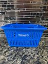 Vintage Mini Size Replica Walmart Shopping Basket Blue 10"x7"x5" Free Shipping