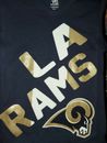 Los Angeles Rams Official NFL Apparel  Youth Girls V neck Size L 10/12 T-Shirt