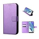 COQUE Case Sony Xperia 10 V Shell,Magnetic Diamond Gold Card Slot Wallet Phone Case with Lanyard,Flip Phone Cover for Sony Xperia 10 V-Purple