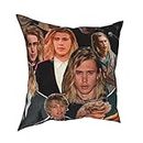 Tdxbxnfhmwoaac Decorative Pillow Case (Size: 20 x 20 inches) Decorative Cushion Covers Black-0009 Cushion Cover for Bed Sofa Couch Bench Home Decor
