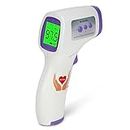 Dr. Care Digital Non-Contact Infrared Thermometer - Accurate and Convenient Body Temperature Measurement (White)