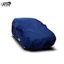 CREEPERS Car Cover for Hyundai Creta SX 1.6 Petrol with Merror Pocket Water Resistant (Navy Blue)