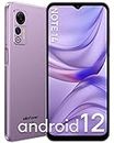 Ulefone Note 14 Unlocked Android Phones - 6.52-inch HD+ Display Android 12 OS 7GB RAM+16GB ROM 4500mAh Battery 8MP+5MP Camera 3-Card Slot T-Mobile Unlocked Smartphone (Purple)