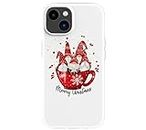 Merry Christmas Santa Phone Case Printed and Designed For Samsung Compatible TPU Shockproof Protective Phone Cover, Raised Edges, Scratch Resistant Design