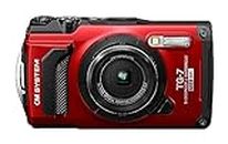 OM System Tough TG-7 Digital Camera - Red (Successor Olympus TG-6)