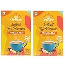 GOODRICKE Instant Premix Tea Masala Flavor - 10 Sachets, (Pack of 2) | Masala Tea Powder | Masala Chai | Premix Ready Mix Tea | Assam Tea | Readymade Tea Mix instant Sachets | Masala Tea Premix