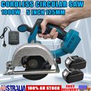 Brushless Cordless 5'' 125mm LXT Circular Saw Wood Tile Saw Battery Charger 18V