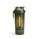 Smartshake 10581002 Workout Accessories, 27 Fluid_Ounces, Plastica, Verde Militare