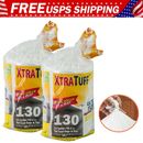 260pcs Ultra Flex 13 Gallon White Trash Bags w/ Ties Kitchen Trash Bags BPA Free