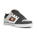 DC Pure Skate Shoes - Dark Grey/Orange