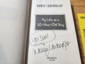 Nancy Cartwright SIGNED My Life as a 10-Year Old Boy Bart Simpson 2000 1st Ed.