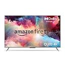 Amazon Fire TV 65" Omni QLED Series 4K UHD smart TV, Dolby Vision IQ, local dimming, Fire TV Ambient Experience, hands-free with Alexa