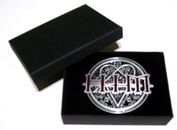 HIM removable belt buckle with Gift Box - fits up to a 38mm wide leather belt 