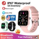 42MM Bluetooth Talking SmartWatch Touchscreen Fitness Tracker For Android IOS US