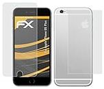 atFoliX Screen Protector compatible with Apple iPhone 6S Plus Screen Protection Film, anti-reflective and shock-absorbing FX Protector Film (Set of 3)