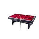 RACK Pool Tables RACK Scorpius 7-Foot Multi Game w/ Table Tennis Billiard/Pool Table Tennis (Red) Manufactured Wood in Black/Brown/Red | Wayfair