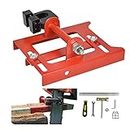 Surmount Way Vertical Chainsaw Mill Lumber Cutting Guide for Chainsaw Portable Mini Sawmill Chainsaw Attachment Cut Guided Mill Wood for Builders and Woodworkers（Red）