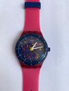 2015 Swatch Sistem Pink (SUTR401) Sistem 51 19 Jewels Swiss Made Date 40mm Watch
