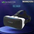 G06B 3D VR Virtual Reality Glasses Portable Headset Helmet For IOS Android 4.7-6.1 Inch Smartphone