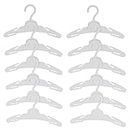 ZITA ELEMENT Lot 12 Pcs Doll Hangers for American 18 inch Doll and Other 14-18 Inch Doll Clothes Hangers