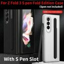Anti-fall S Pen Fold Edition For Samsung Galaxy Z Fold 3 Case with S Pen Holder