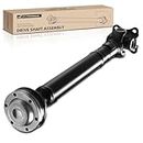 A-Premium Front Prop Drive Shaft Assembly Compatible with Dodge Dakota 2001-2007, Durango 2001-2003 & Mitsubishi Raider 2006-2007, 4WD only, (end to end 26.5"), Replace# 52105982AC