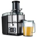 Gourmia Black Silver 6 Speed 800W Digital Electric Whole Fruit Extraction Juicer
