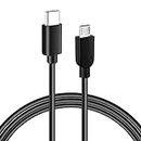 Mygatti 2m USB C to Micro USB 2.0 Charging Data Cable(2 Pack),Charges Micro USB Devices,Hi-Speed 480Mbit/s data cable,for Mobile Phones,Smartphones,Tablets,Notebooks
