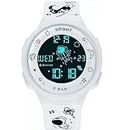 Lionmati Astronaut Kids Sports Digital Watch Multi Function Digital Kids Watches 3ATM Waterproof Stopwatch Alarm Calendar Cold Light Wrist Watches for Boys and Girl Electronic Watch for Kids Age 4 + (White)