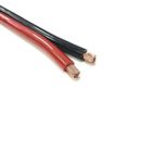 Cable de batería flexible doble automotriz marino de 6 mm2 50 amperios - negro/rojo doble núcleo