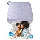 HP Sprocket Portable 2x3" Instant Photo Printer (Lilac) Print Pictures on Zink Sticky-Backed Paper from Your iOS & Android Device.