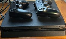 Sony PlayStation 4 500GB Black Video Game Console System Bundle PS4 CUH-2115A