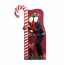 Advanced Graphics Christmas Ugly Sweater Candy Cane Standup | 68 H x 39 W x 1 D in | Wayfair 2586
