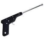 Storite Pistole Shape Metal Impulse Igniter Spark Gas Lighter for Gas Stove, Restaurants & Kitchen Use with Cardboard Package - 27cm Length (Black)