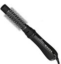 Ceramic Hot Air Brush Styler and Dryer Hair Dryer and Volumizer Lightweight 1000W Blow Dryer Brush Ionic 3 in 1 Curling Brush Hair Dryer with ALCI Safety Plug, 1.25 Inch Black