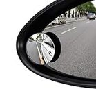 Blind Spot Mirrors for Car, ILYPLUS 360°Rotatable Waterproof Convex Rear View Mirror Wing Mirror Rearview BlindSpot Mirrors for Universal Cars -2 Pack