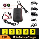 12V Auto Battery Charger Maintainer For Car Truck Motorcycle Amp Volt Trickle