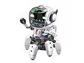 Velleman Roboter Bausatz, Tobbie II, micro:bit, Spielzeugroboter, STEM-Konstruktionsspielzeug