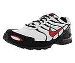 Nike Mens Air Max Torch 4 Running Shoes (8.5, White/University Red Black)