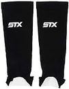 STX Field Hockey Shin Guard Sleeve, Black, One Size,Red