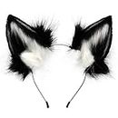 Fox Tail Clip Cat Ears Wolf Paws Gloves Cosplay Costume Halloween Fancy Party Costume Accessories